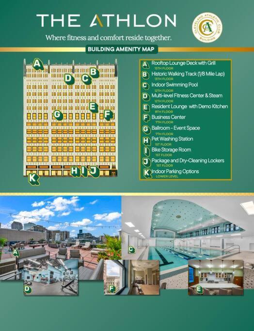 2Br Unit In The Heart Of Dt On Playhouse Square, With Pool And Gym Access-1106 Cleveland Exterior foto